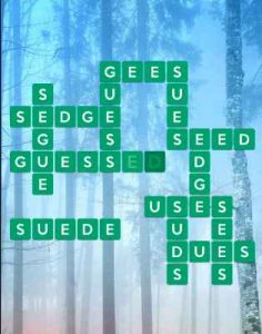Wordscapes Woods Mossy Answers (Level 2289 – 2304) | Wordscapes Reveal